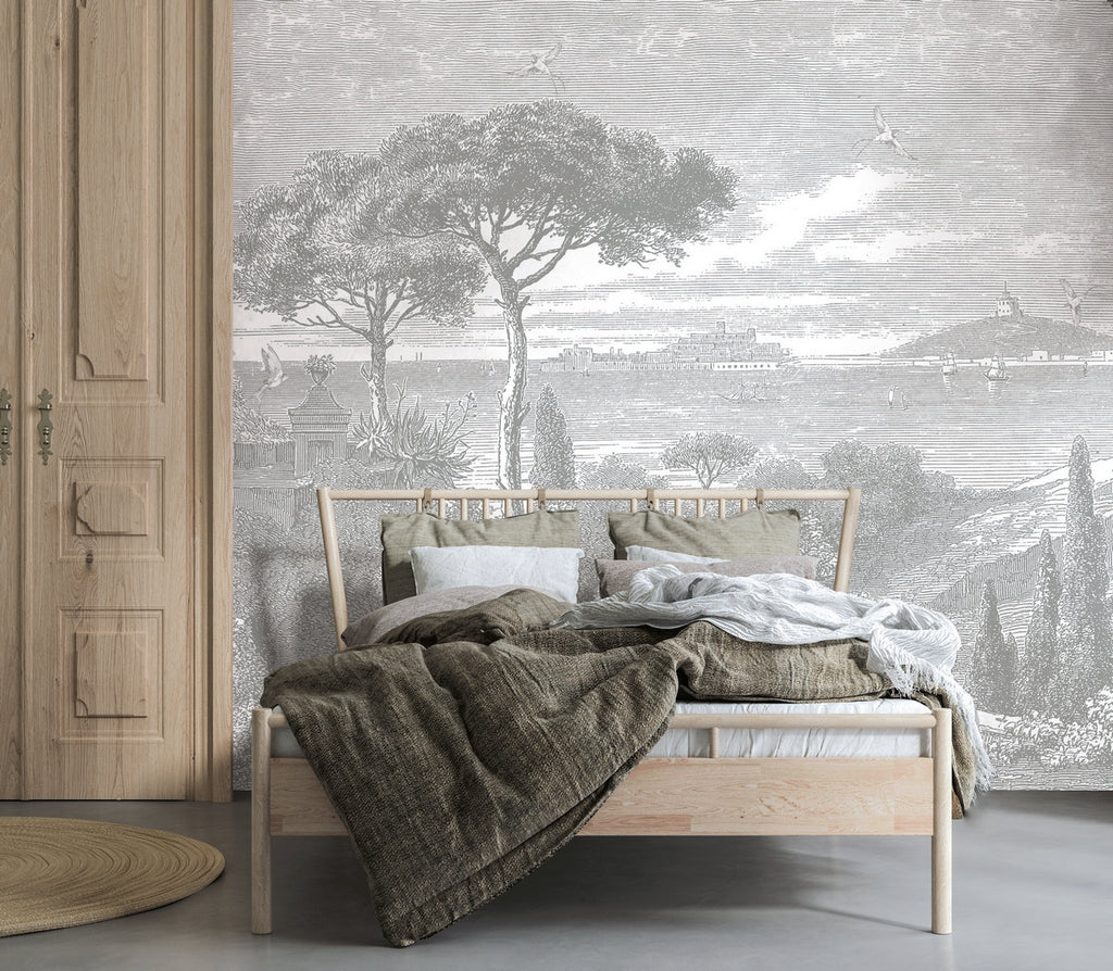 Wandbild Bord De Mer – Grisaille