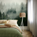 Fresque Boreal Forest - Vert de Chypre