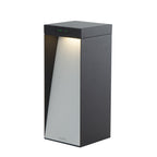 Milio - Solar Bollard & Post - Aluminum - Black