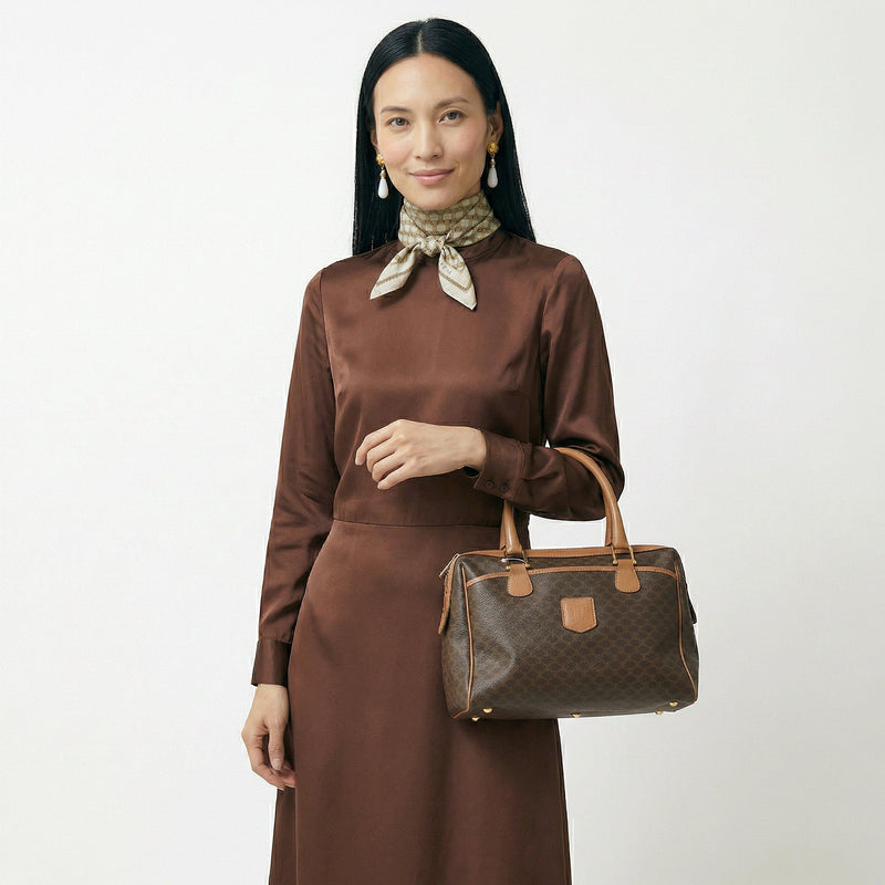 Céline Macadam Boston bag