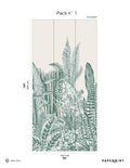 Mural Botanic - Vert