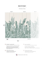 Mural Botanic - Vert