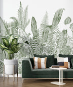 Mural Botanic - Vert