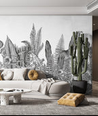 Botanic Fresco - Charcoal