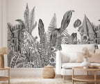 Botanic Fresco - Charcoal