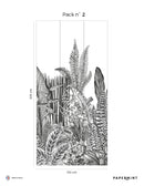 Fresque Botanic - Charbon