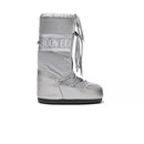 Bottes Icon Glance Platinum En Satin - Argent/Blanc