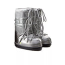 Bottes Icon Glance Platinum En Satin - Argent/Blanc