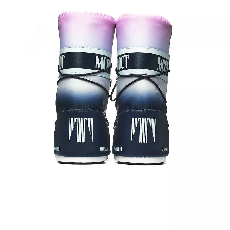 Botas Icon con estampado de luna - Azul/Rosa/Blanco