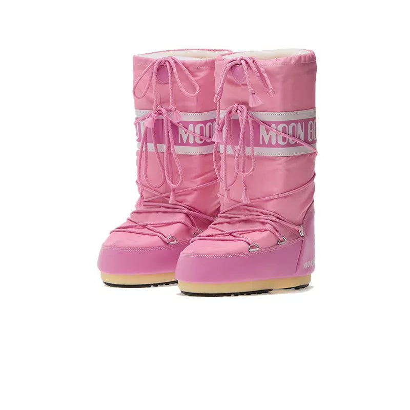 Bottes Icon Nylon - Rose/Blanc