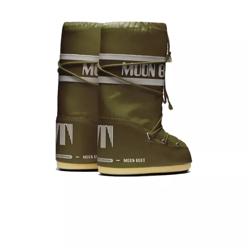 Icon Nylon Boots - Khaki/White