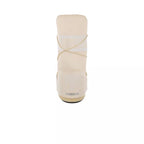 Icon Nylon Boots - Beige/Ecru