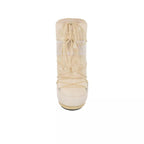 Icon Nylon Boots - Beige/Ecru