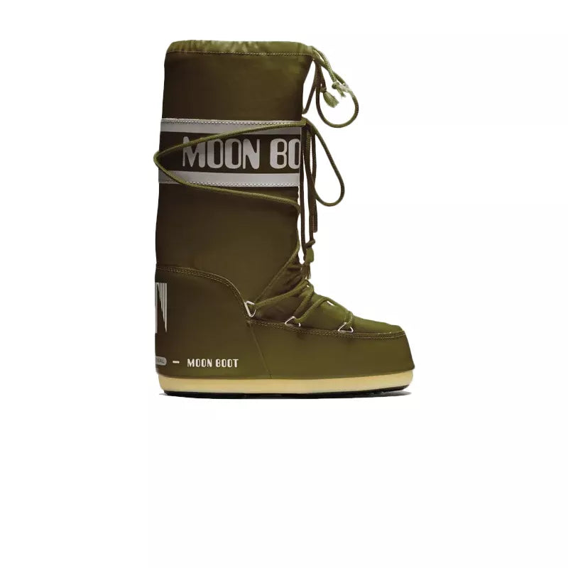 Icon Nylon Boots - Khaki/White