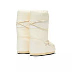 Icon Nylon Boots - Beige/Ecru