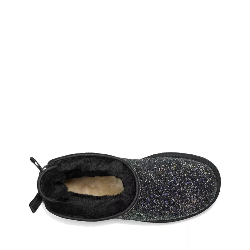 Botas Ugg Classic Mini Cosmos con lazo - Negro