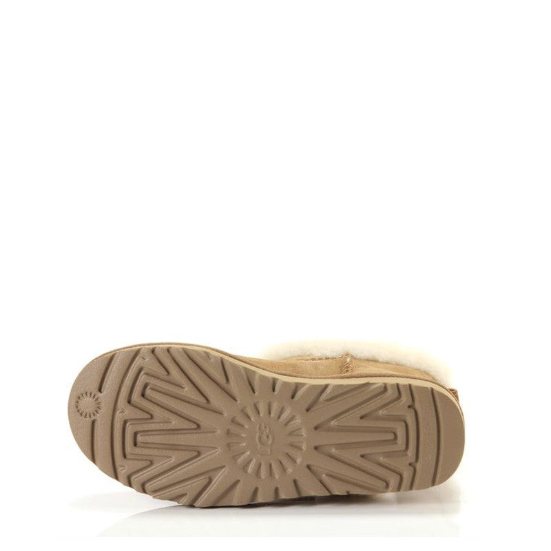 Botas Ugg Classic Mini Heritage Fluff - Marrón - Mujer