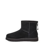 UGG Classic Mini Logo Zip Boot - Black - Women