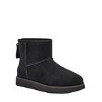 UGG Classic Mini Logo Zip Boot - Black - Women
