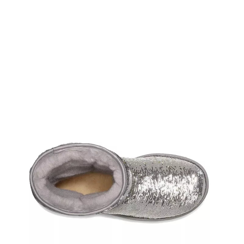 Bottes Ugg Classic Short Cosmos Sequin - Gris