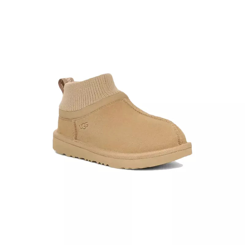 Botas K Classic Ultra Mini Stretch Cuff - Beige Claro