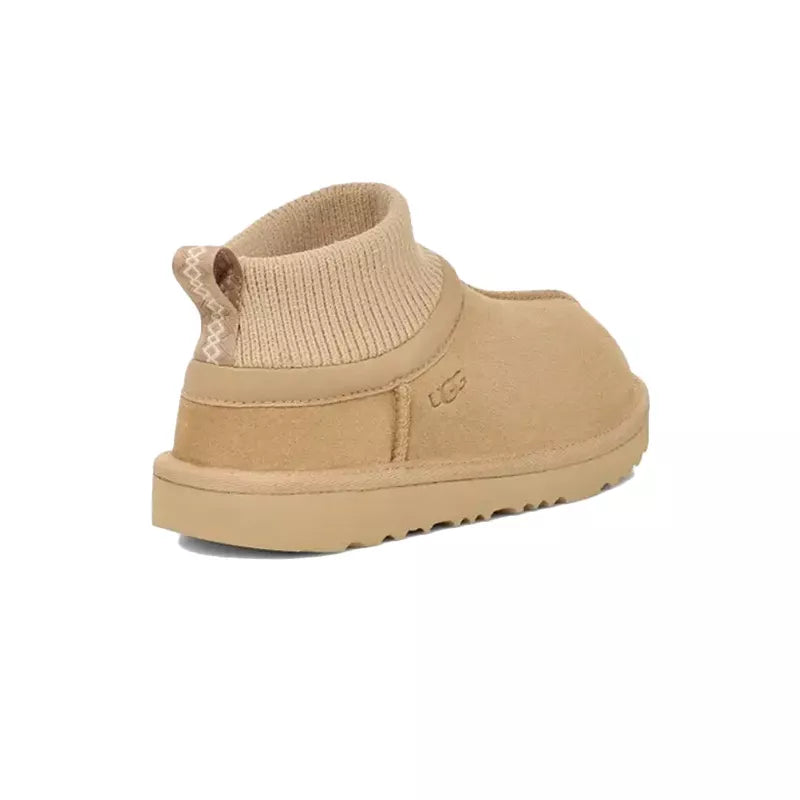 Botas K Classic Ultra Mini Stretch Cuff - Beige Claro