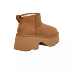 W Classic Ultra Mini New Heights Boots - Chestnut