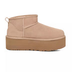 Botas W Classic Ultra Mini Platform - Beige