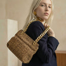 Bottega Veneta Vintage Leopard Hair Bag