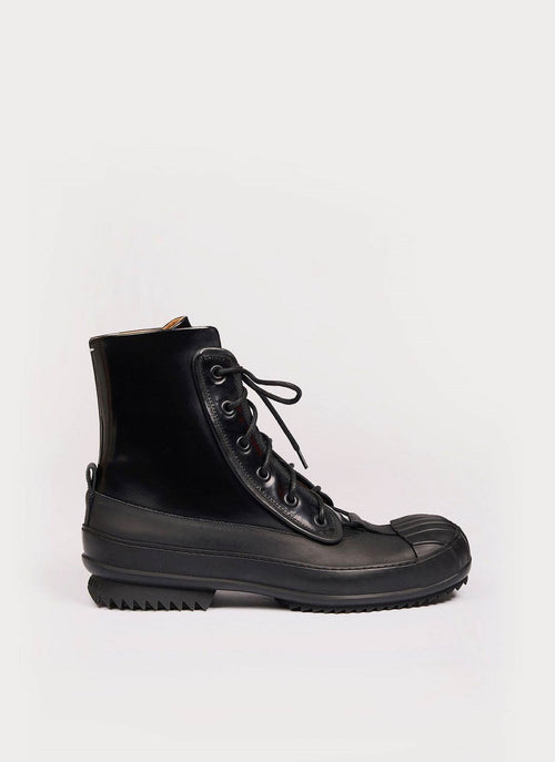 Maison Margiela - Bottes À Lacets - Black - Homme