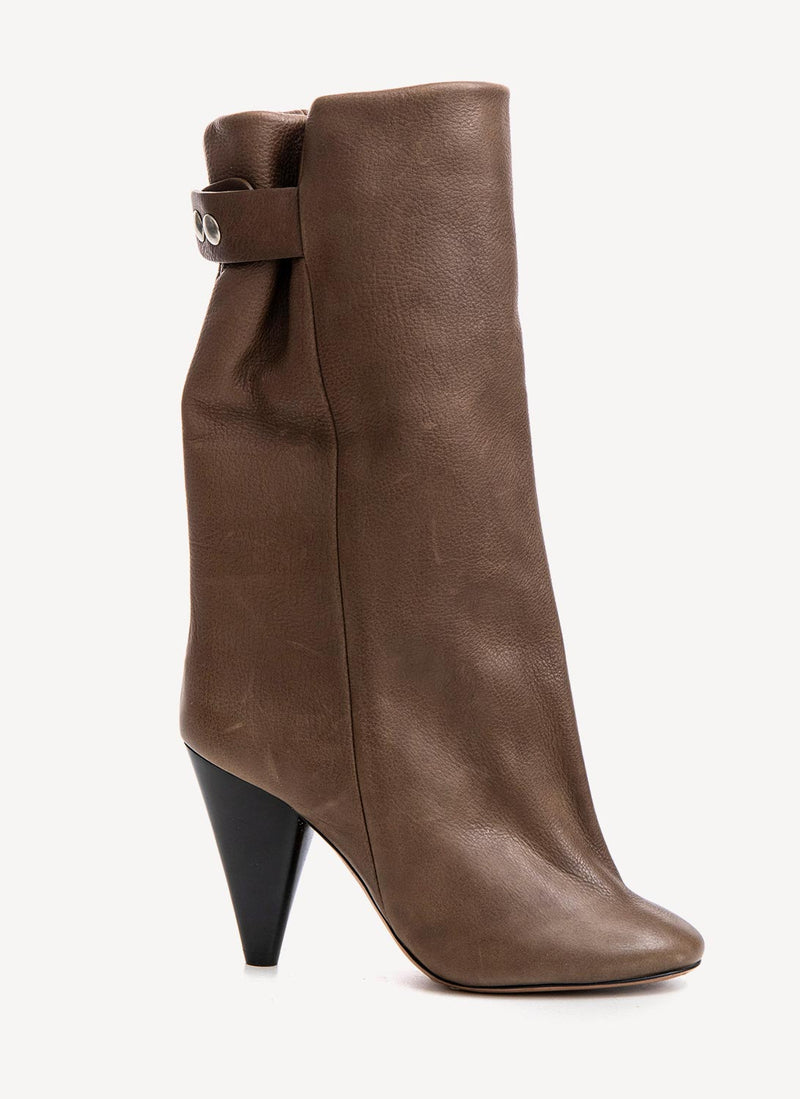 Isabel Marant - Bottes Cloutées - Kaki - Femme