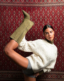 BOTTES AVANA/VEL KAKI - minelli.fr