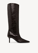 Acne Studios - Bottes Bequared Gemini - Dark Brown - Femme