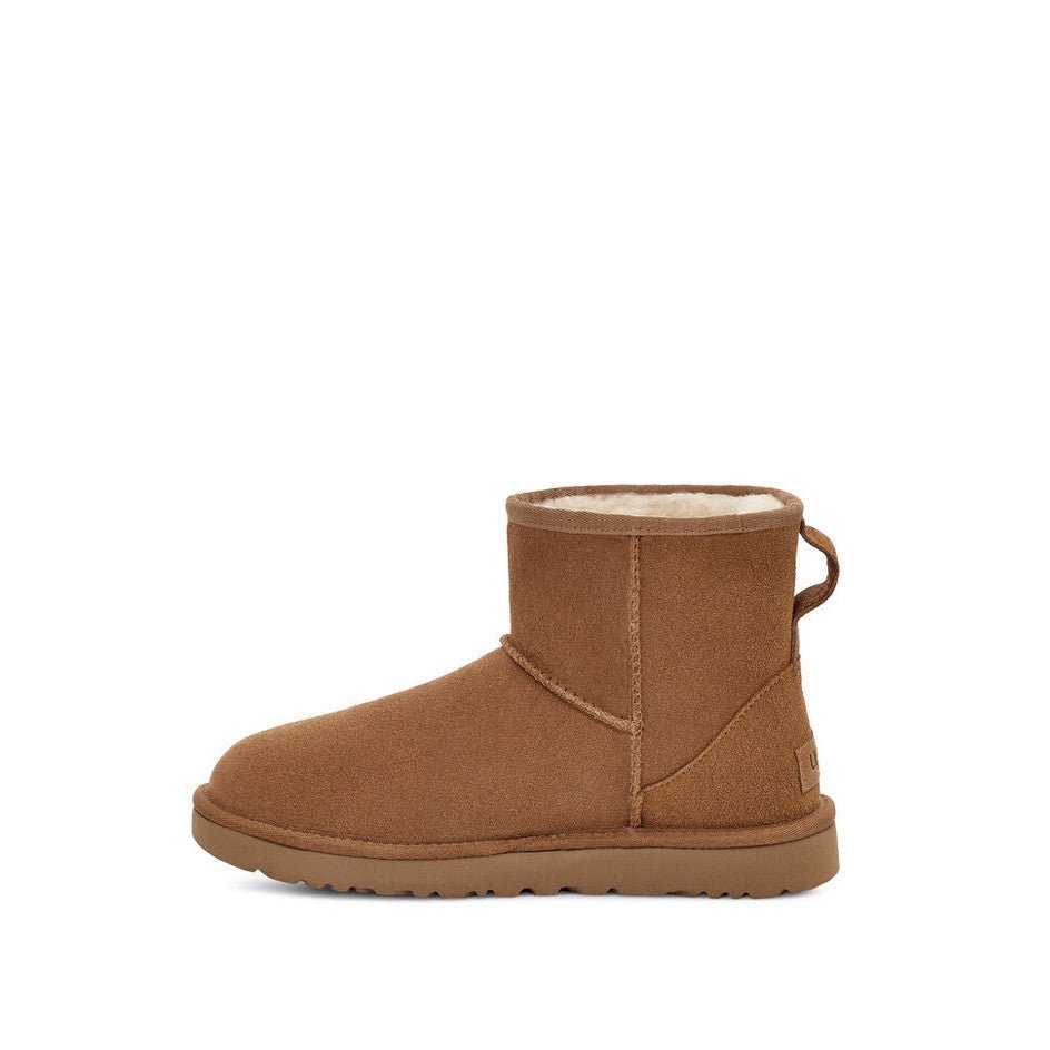 Botas Classic Mini Side Logo Ii - Marrón - Mujer