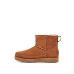 Bottes Classic Zip Mini - Châtaigne - Femme