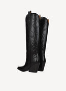 Stella Mccartney - Bottes Cowboy Cloudy Alter Mat - Noir - Femme