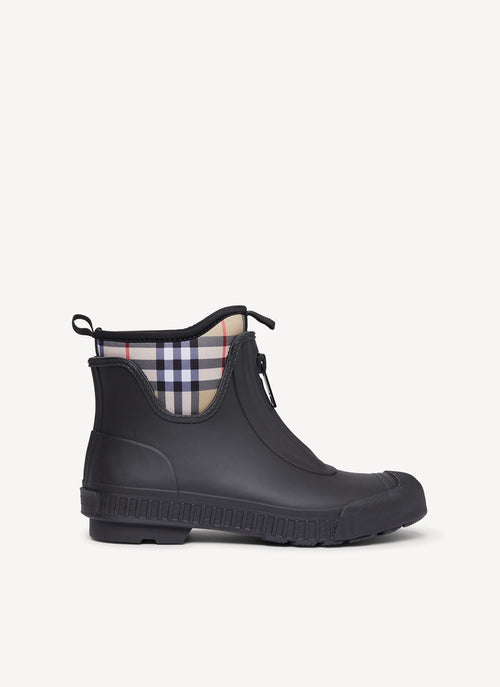 Burberry - Bottes De Pluie Vintage Check - Beige - Femme