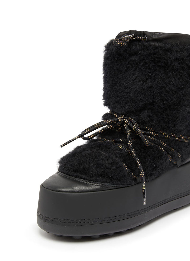 Max Mara - Bottes De Ski Teddy - Black - Femme