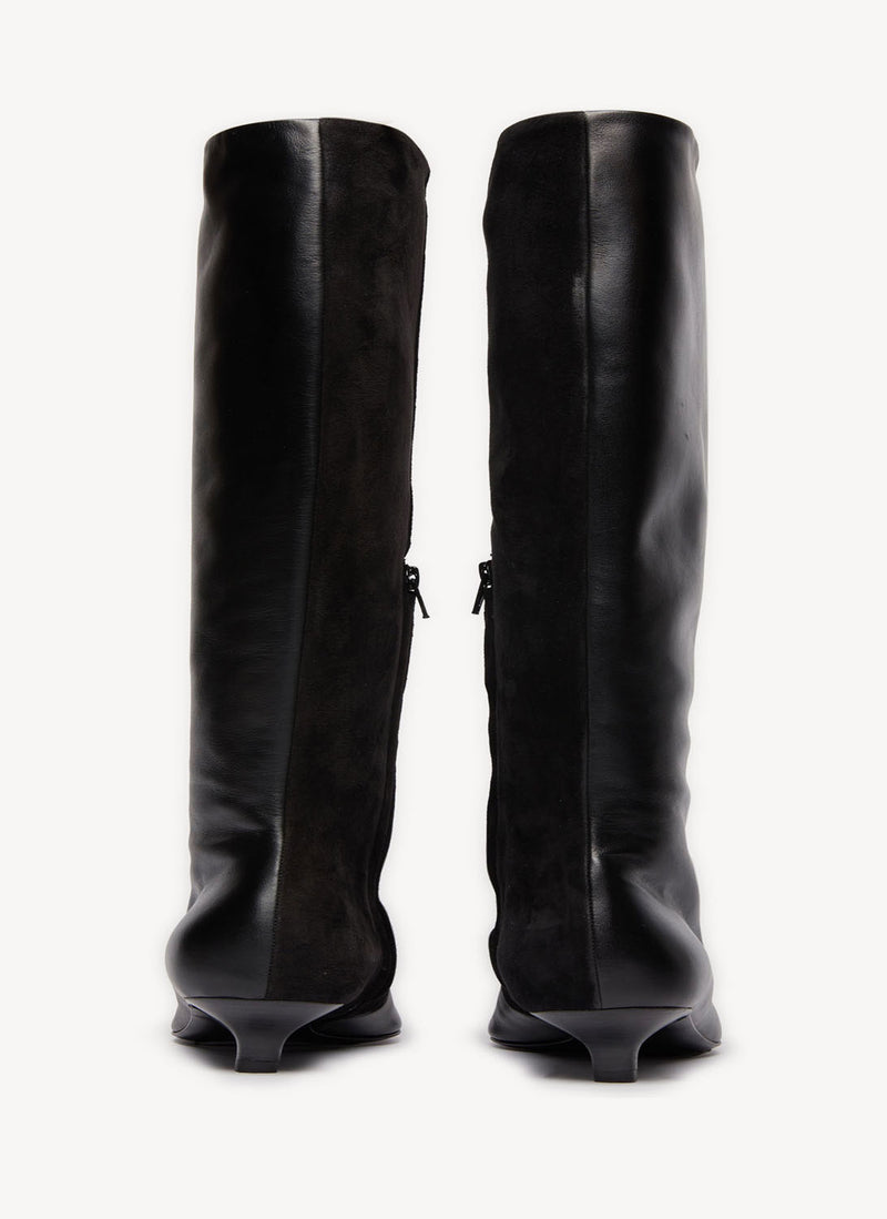 Toteme - Bottes En Cuir - Black - Femme