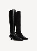 Toteme - Bottes En Cuir - Black - Femme