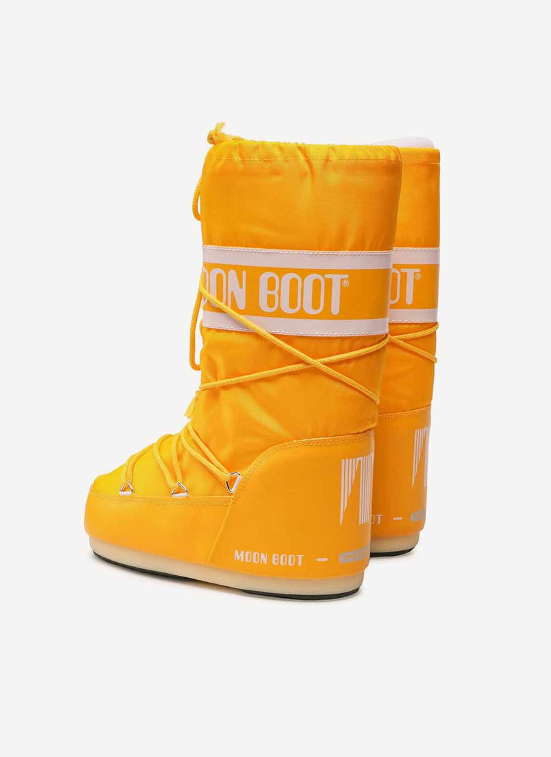 Moonboot - Bottes Icon High Nylon - Jaune - Unisexe