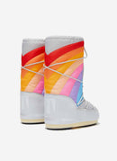 Moonboot - Bottes Icon Rainbow High - Glacier Bleu Rouge - Unisexe