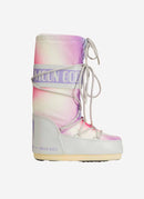 Moonboot - Bottes Icon Tie Dye High - Glacier Grey - Unisexe