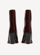 Isabel Marant - Bottes Leyane - Burgundy - Femme