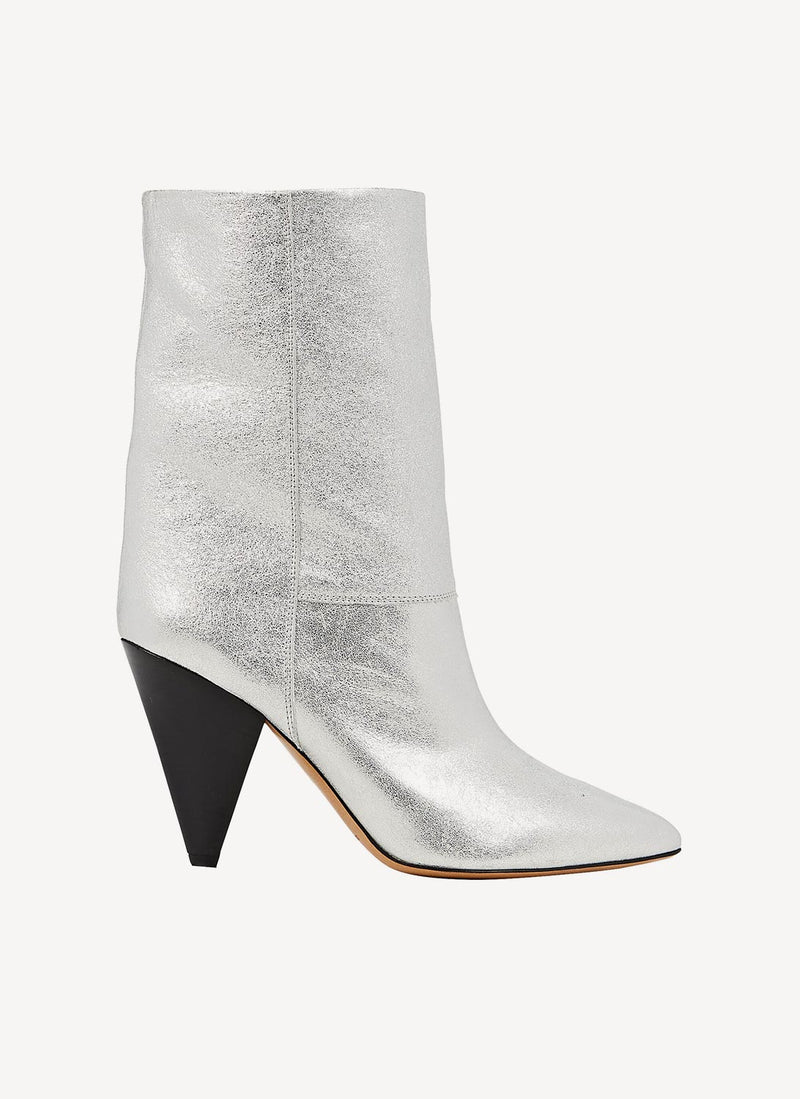 Isabel Marant - Bottes Lybill - Argent - Femme