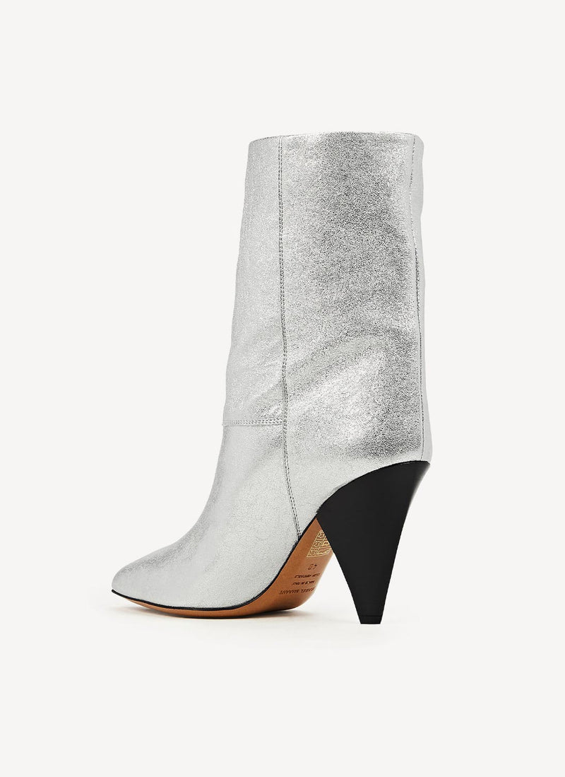 Isabel Marant - Bottes Lybill - Argent - Femme