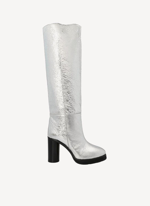 Isabel Marant - Bottes Lylene - Argent - Femme