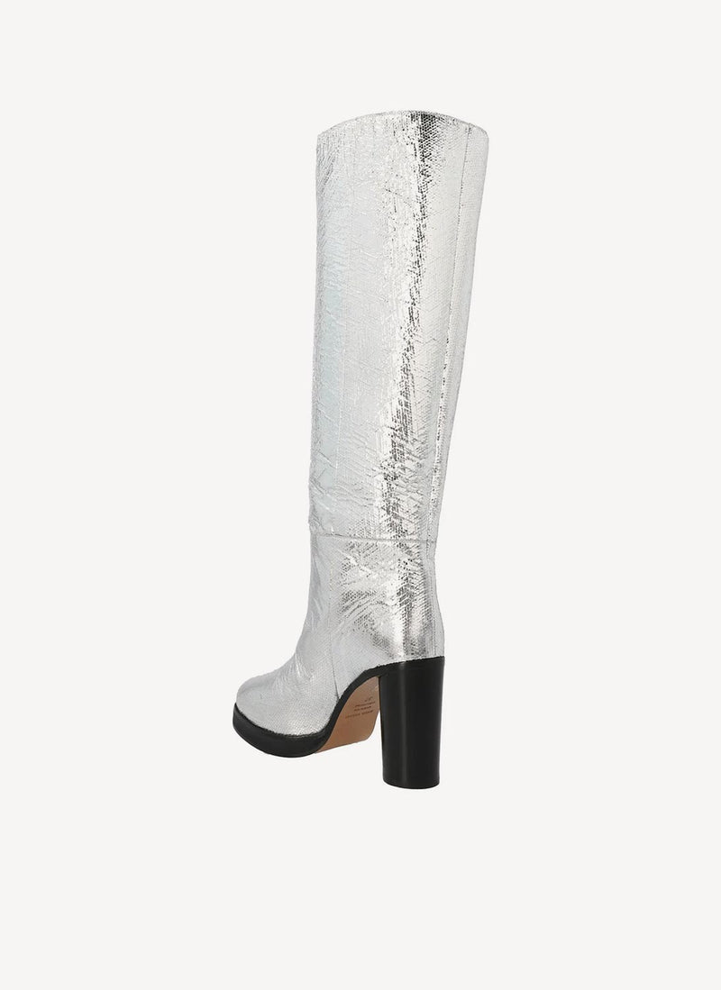 Isabel Marant - Bottes Lylene - Argent - Femme