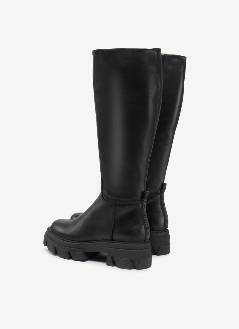 Steve Madden - Bottes Mana - Black Leather - Femme