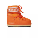 Bottines Icon Low Nylon - Orange/Blanc